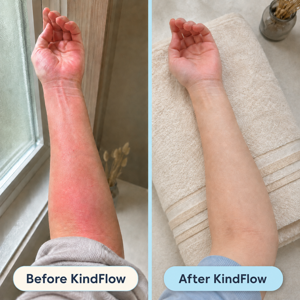 KindFlow Bath Filter - Kinder Bath Water for Sensitive, Dry and Eczema-Prone Skin.